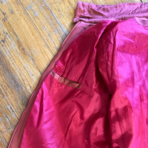 Vintage - Summit‎ Silks - 100% Silk Embroidered Jacket - Picture 6 of 11